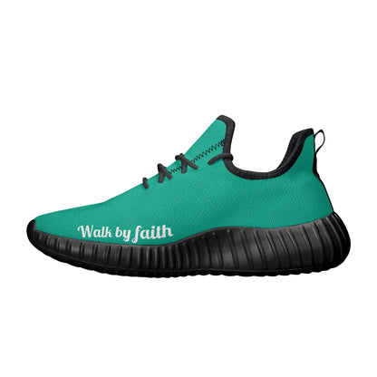 DoUPray Sneakers (Aqua) popcustoms