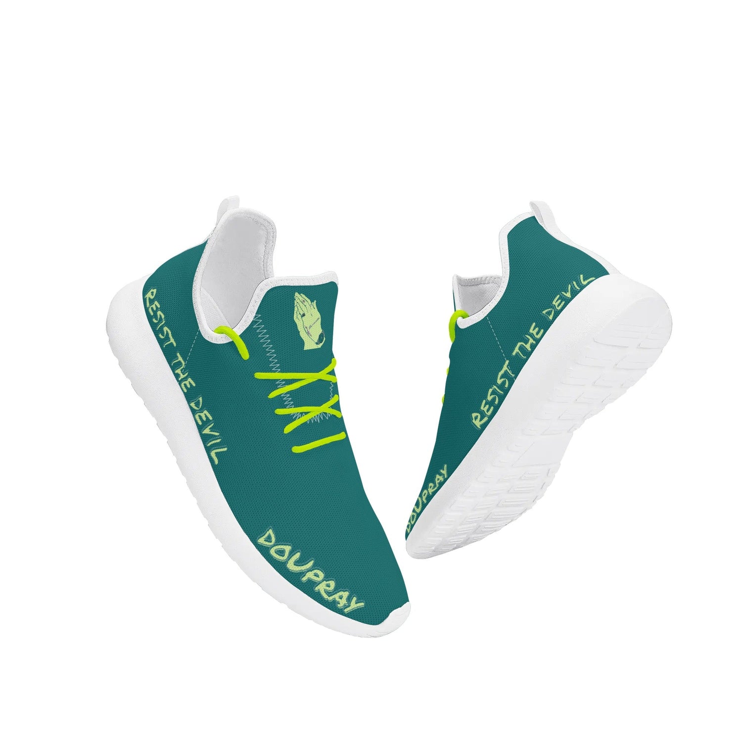 DoUPray mesh Knit Sneakers popcustoms