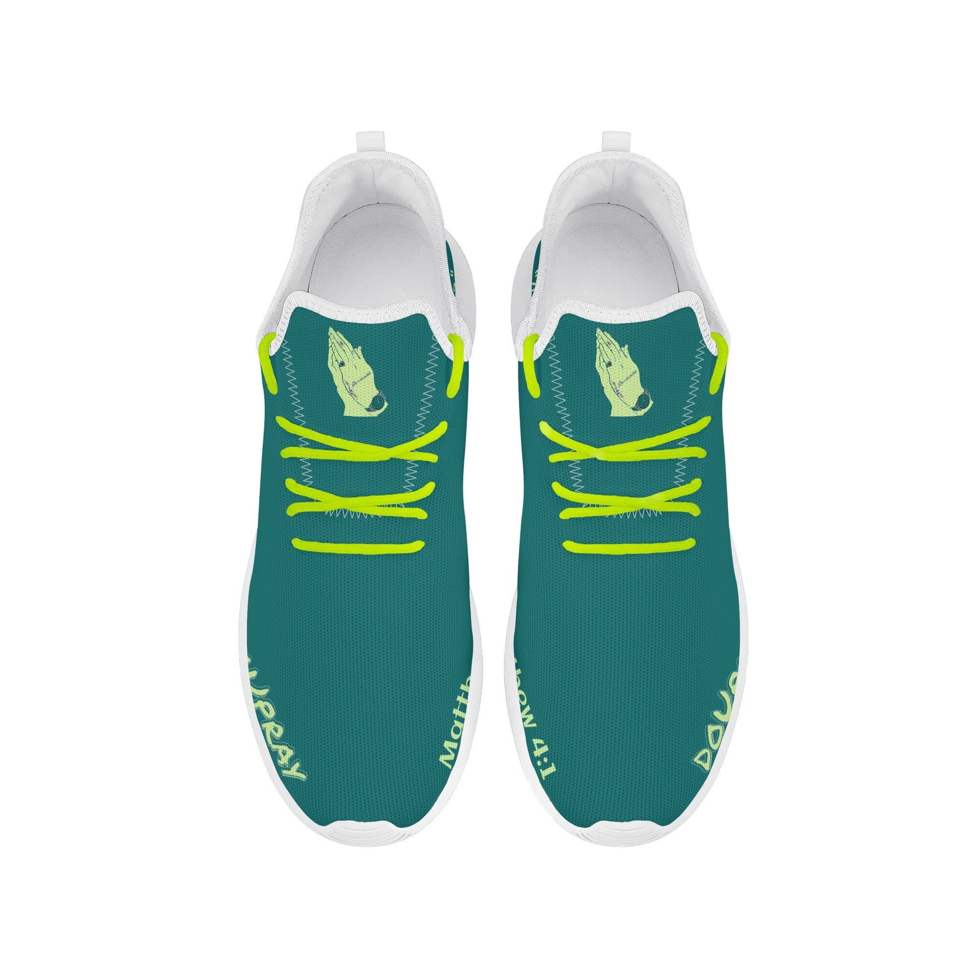DoUPray mesh Knit Sneakers popcustoms