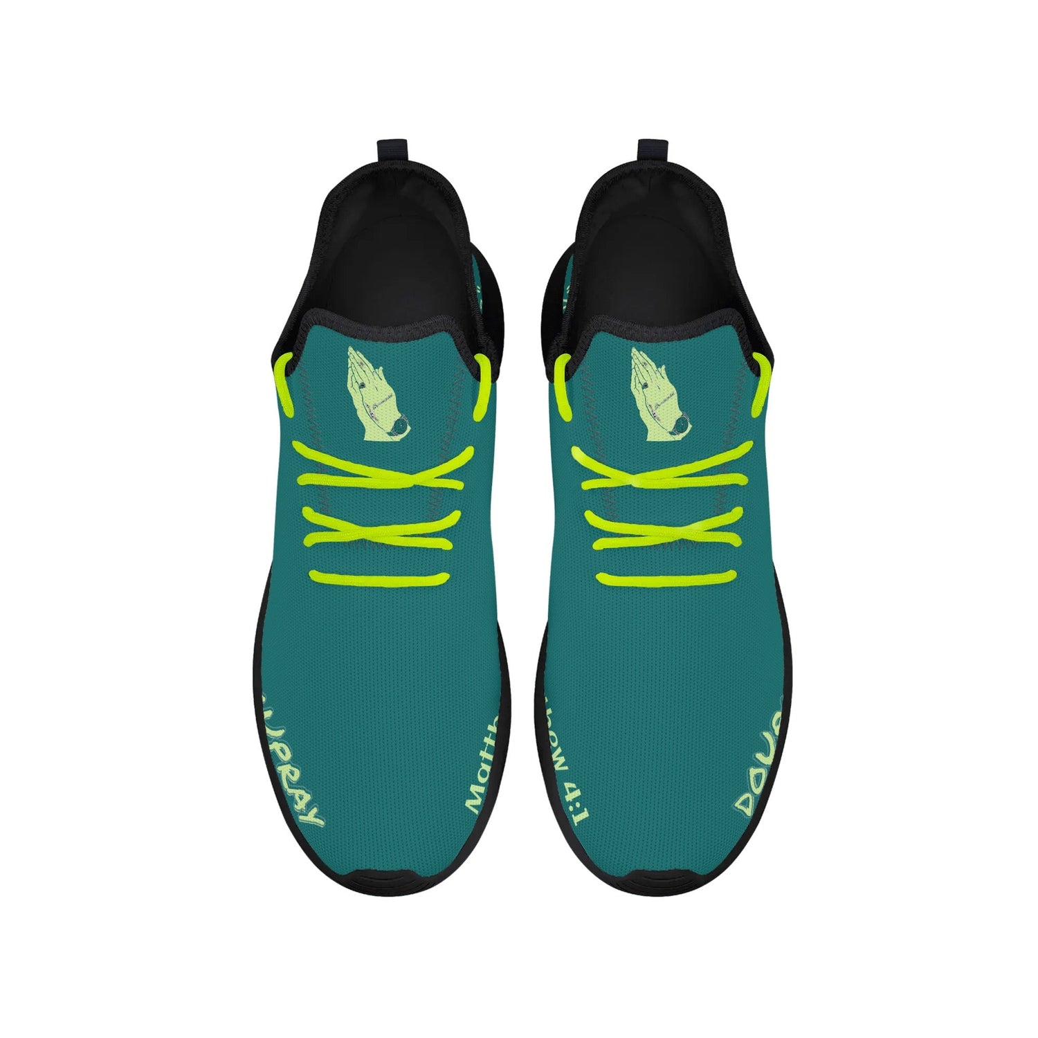 DoUPray mesh Knit Sneakers popcustoms