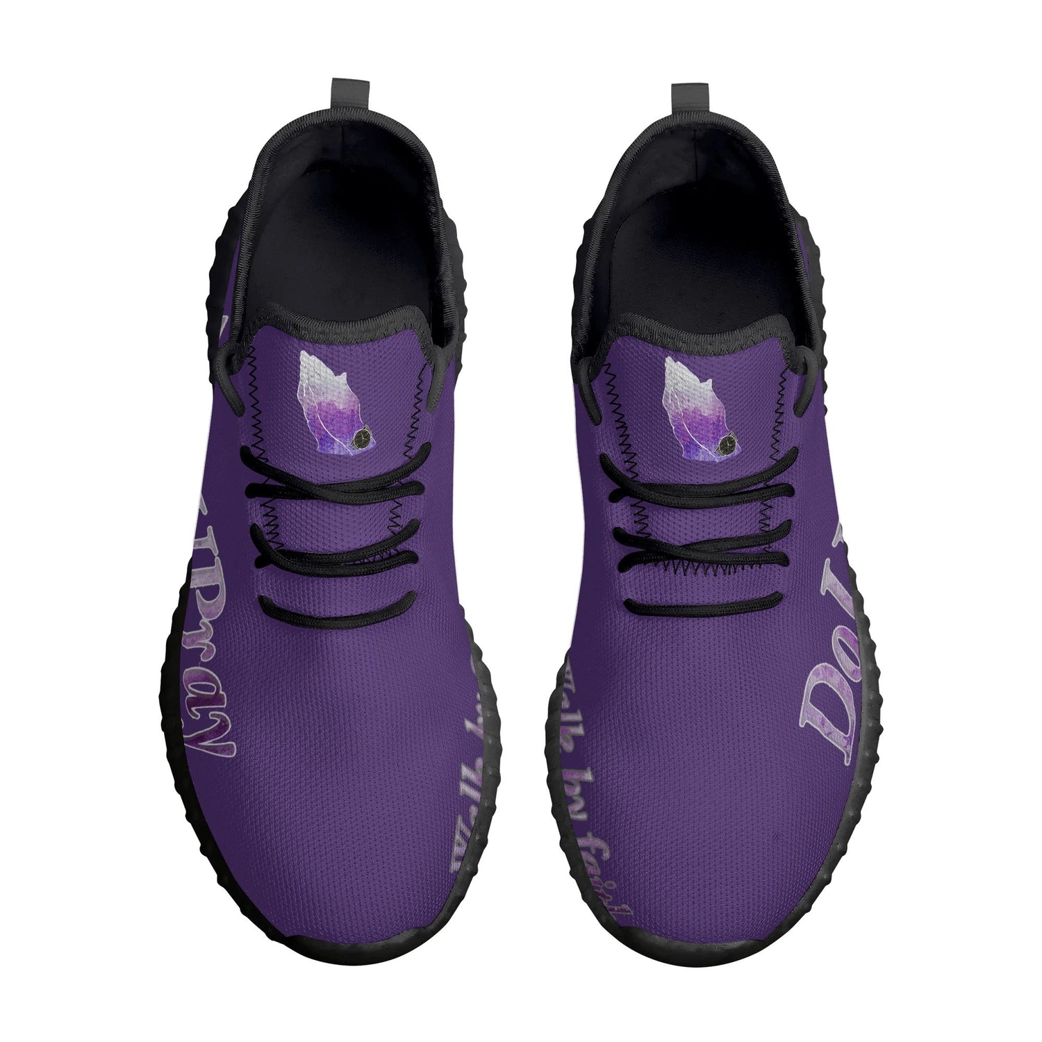 DoUPray Sneakers (purp) popcustoms