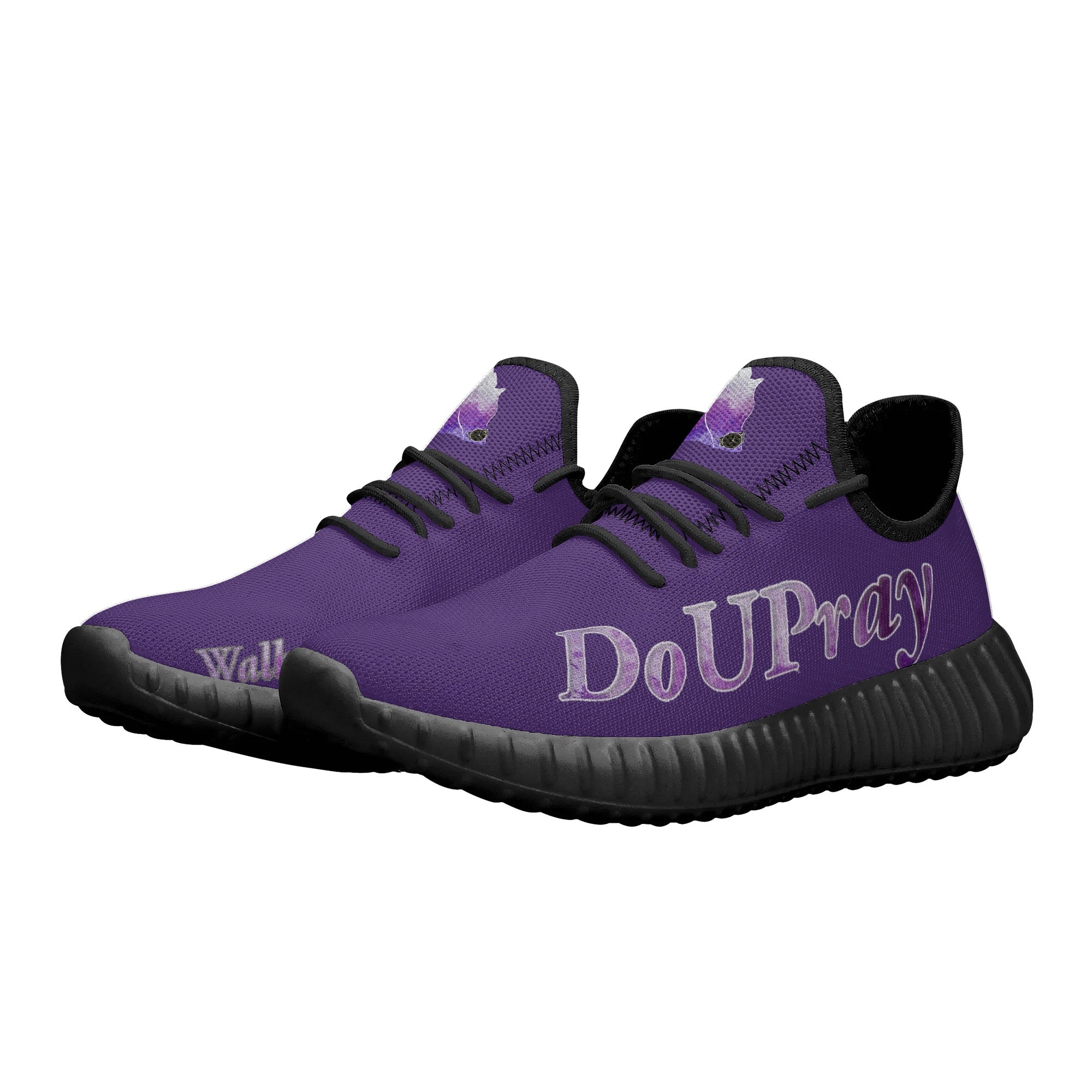 DoUPray Sneakers (purp) popcustoms