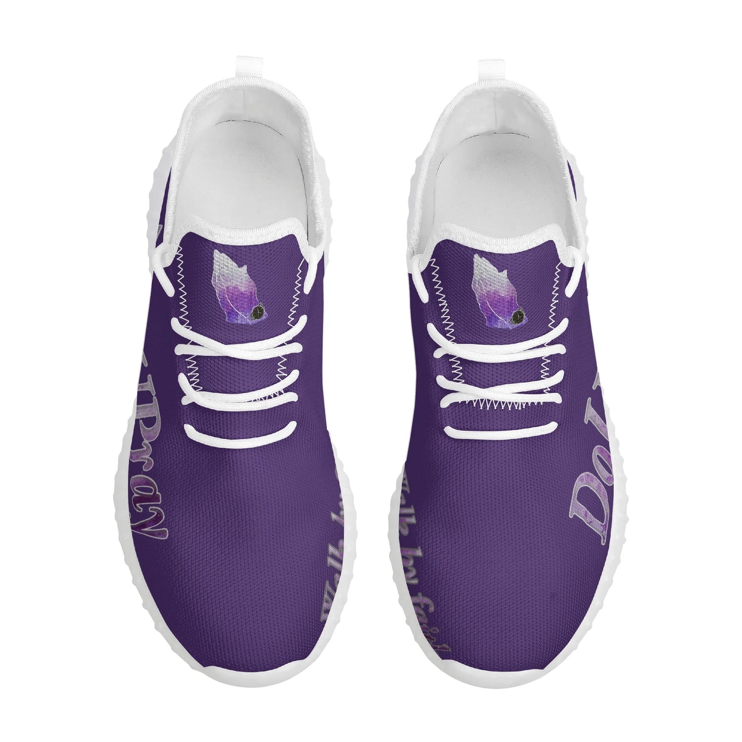 DoUPray Sneakers (purp) popcustoms