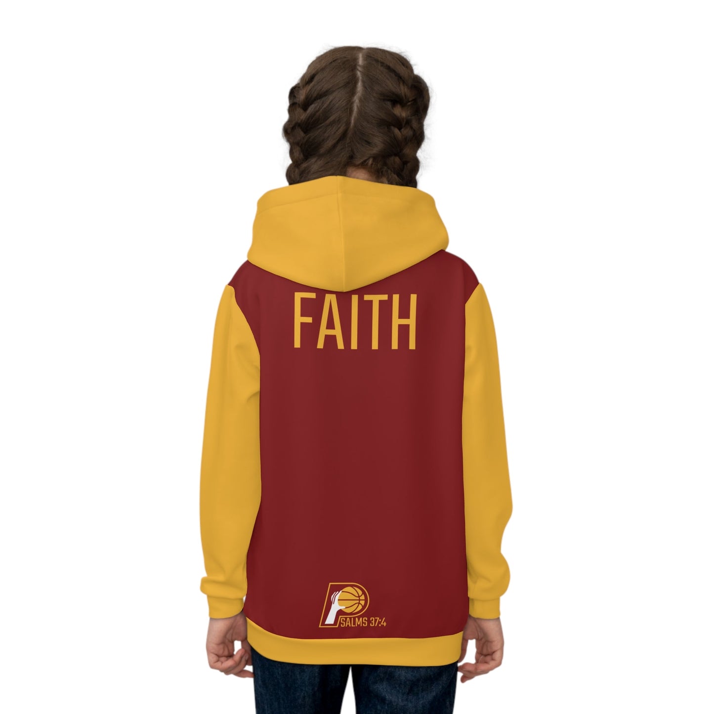 DoUPray retro Children's Hoodie (AOP) Printify