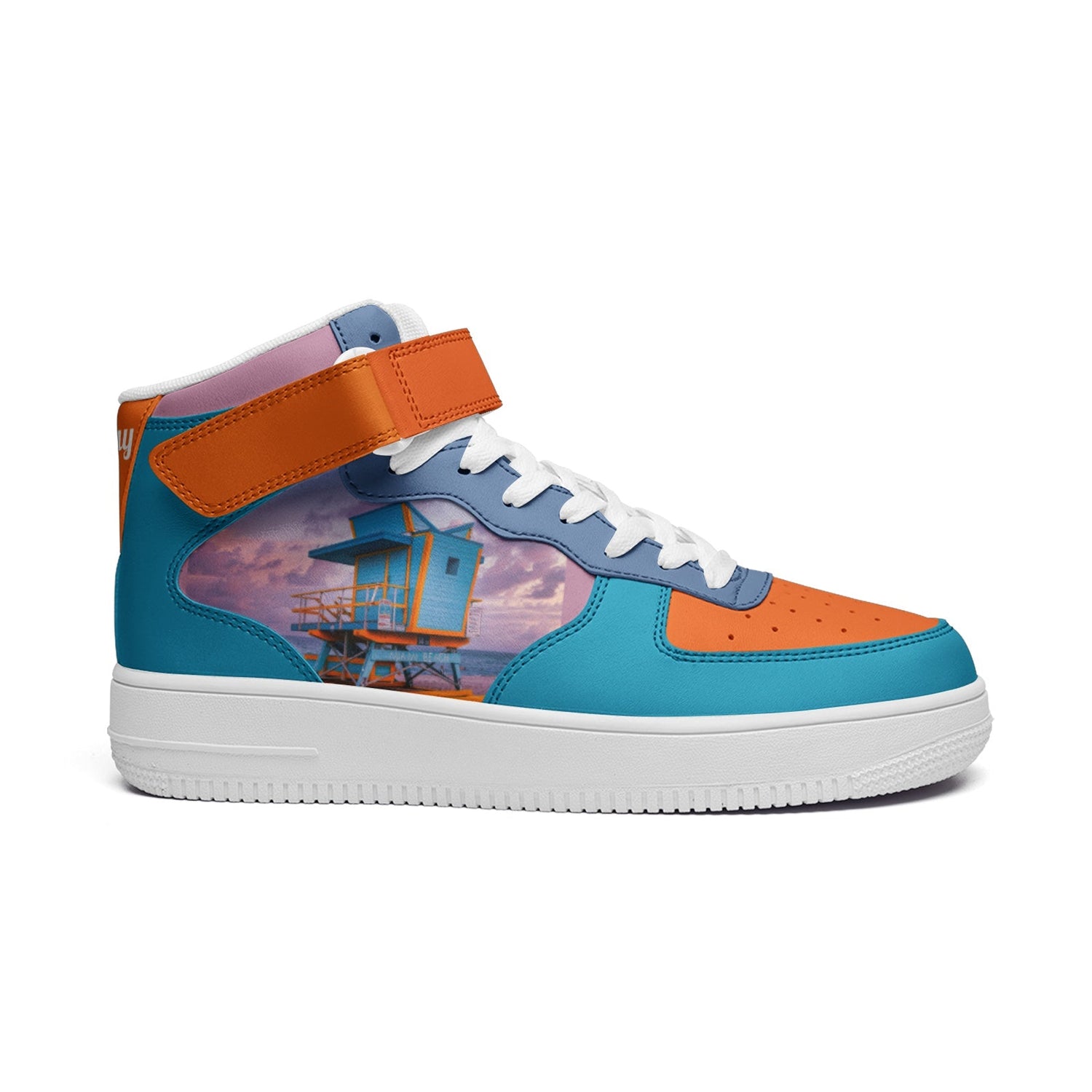 Prayer Force Sneakers (Miami sunset) Printy6