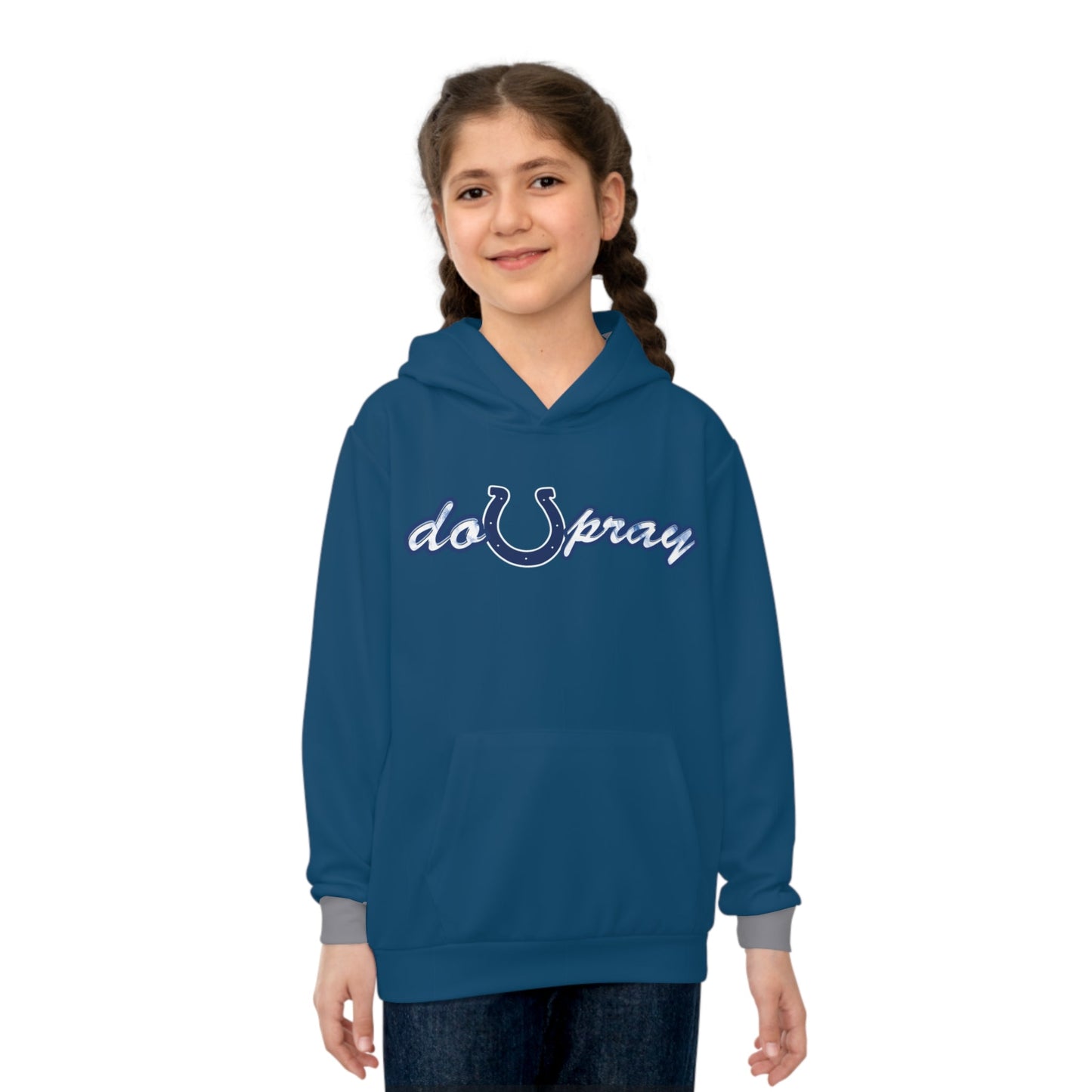 DoUPray colt Children's Hoodie (AOP) Printify