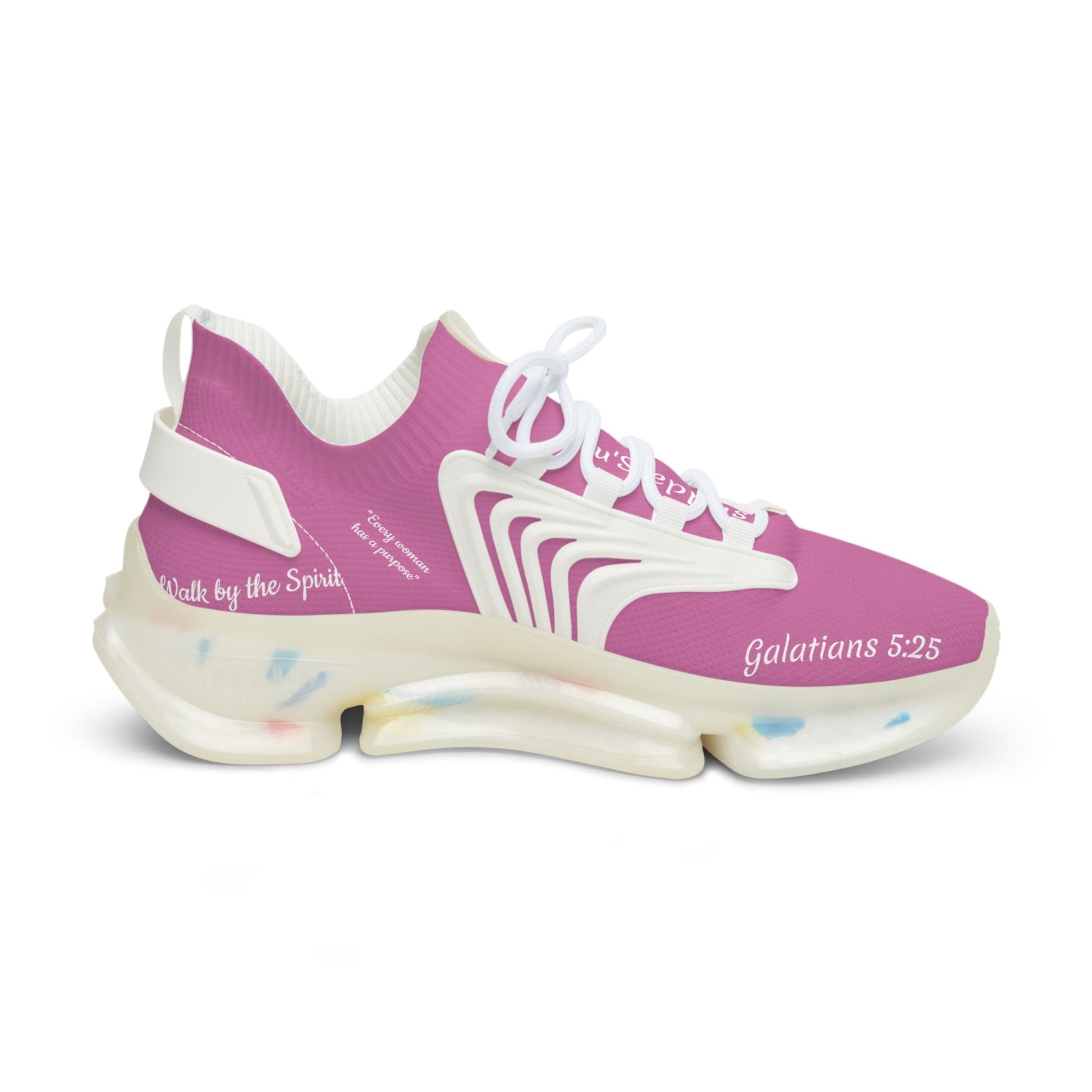 Tru'Steppas sneakers (pink) Printify