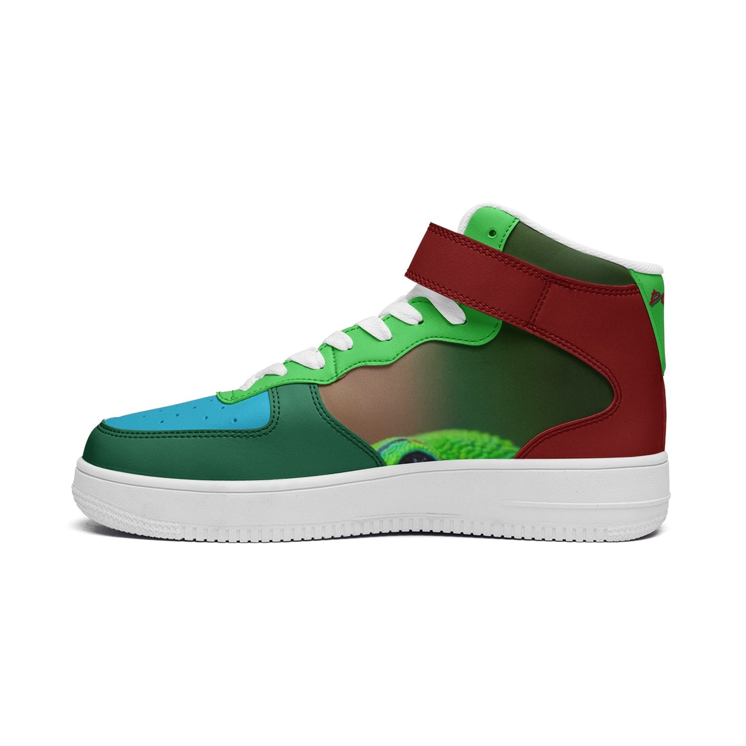 Prayer Force 1 Sneakers (gecko) Printy6