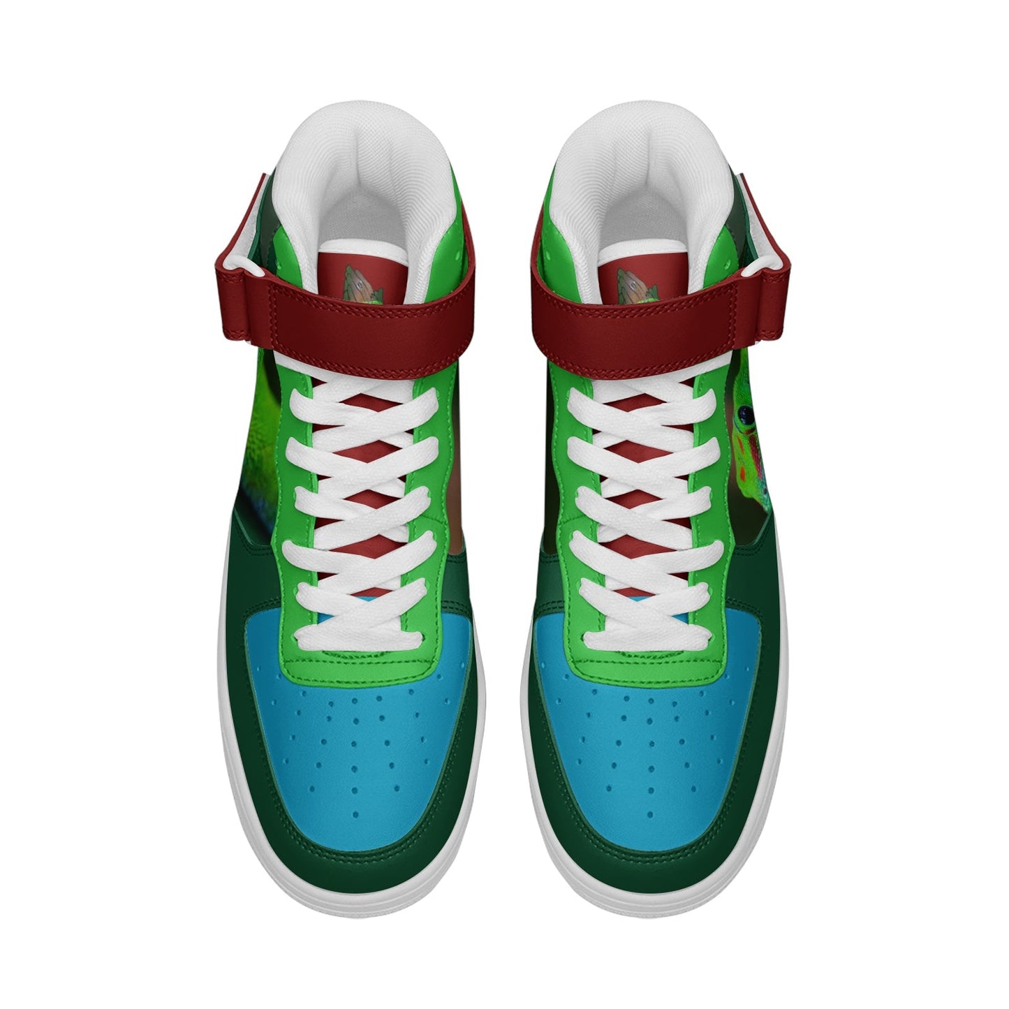 Prayer Force 1 Sneakers (gecko) Printy6