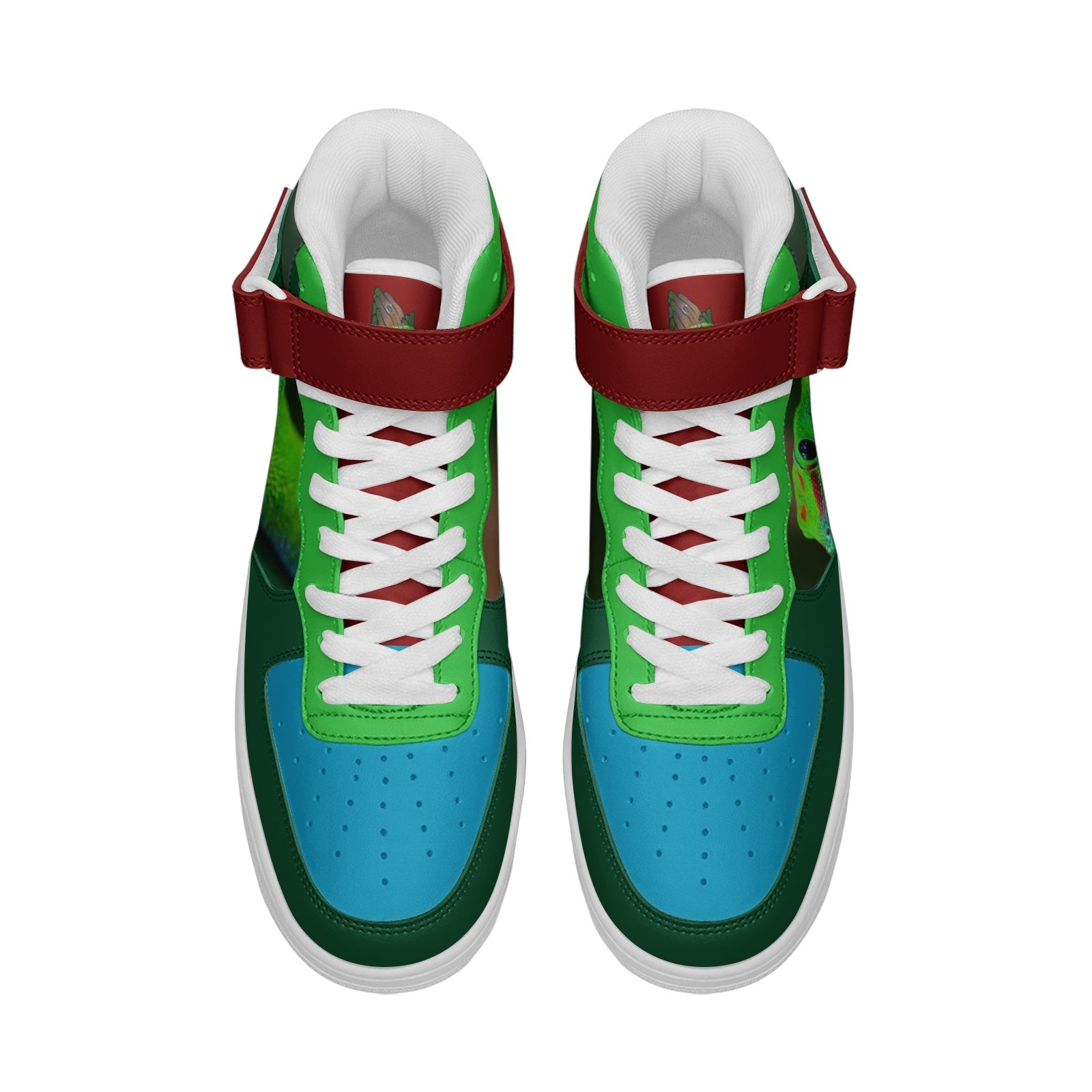 Prayer Force 1 Sneakers (gecko) Printy6