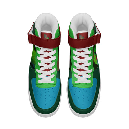 Prayer Force 1 Sneakers (gecko) Printy6