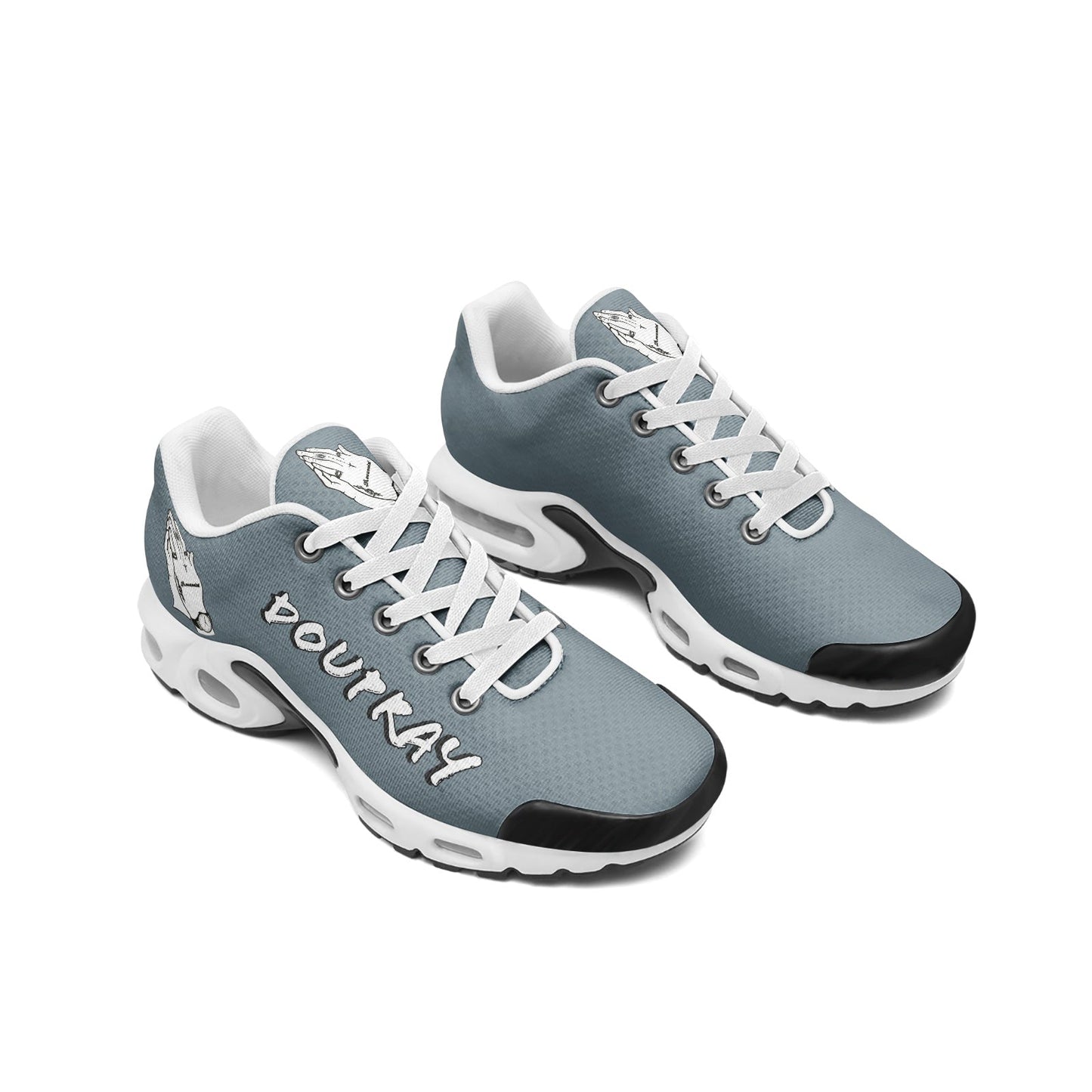 Prayer Max Sneakers (steel grey) Printy6