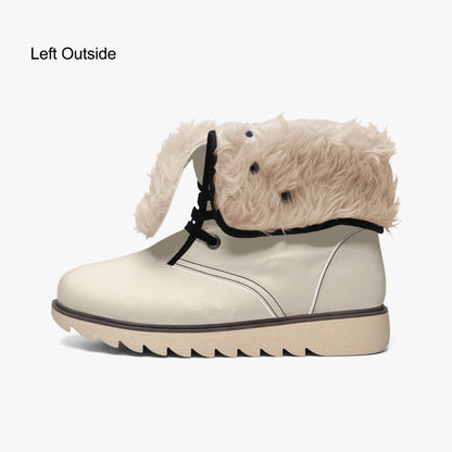 Cotton-pad Fur Lining Boots, women&