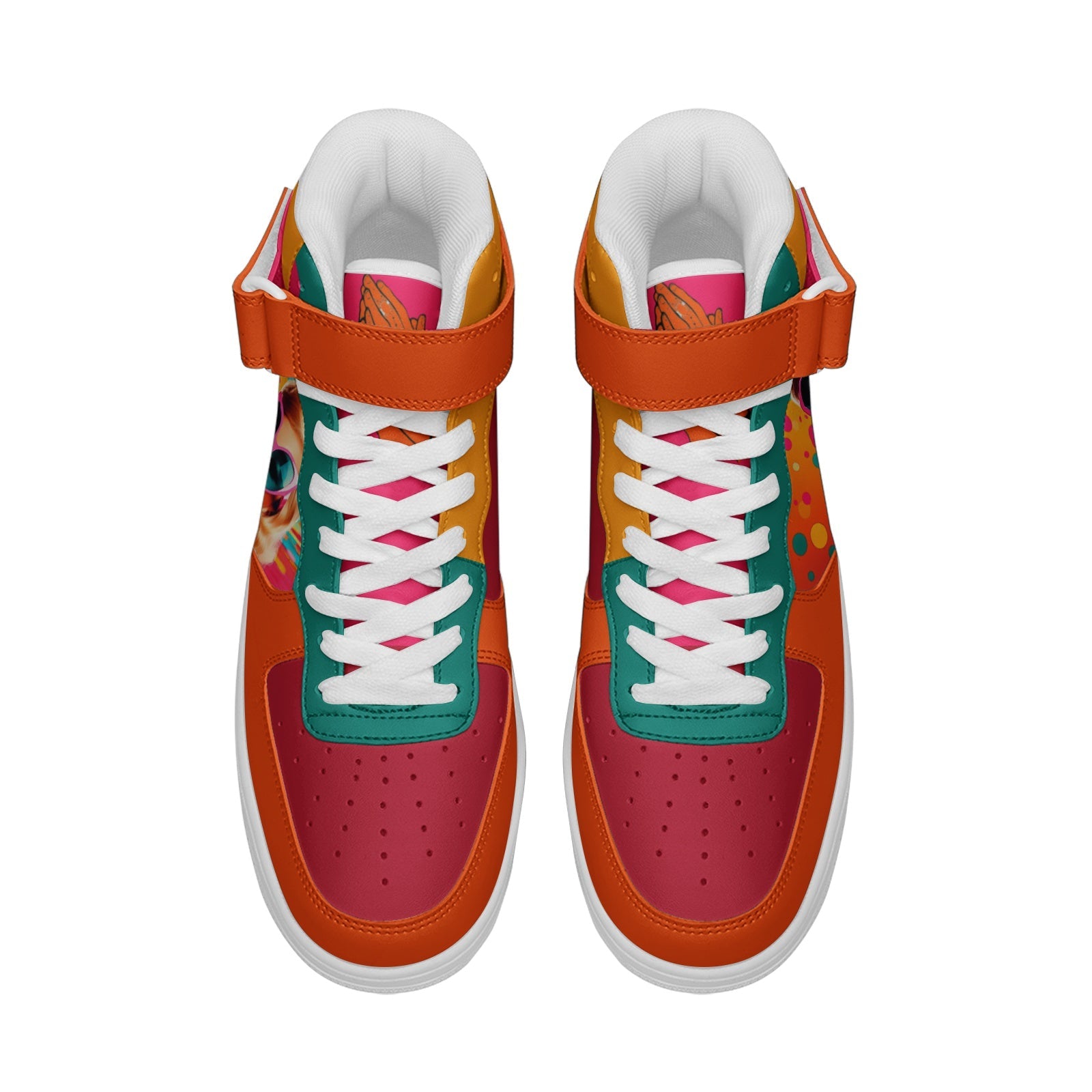 Prayer Force 1  Sneakers (Malibu) Printy6