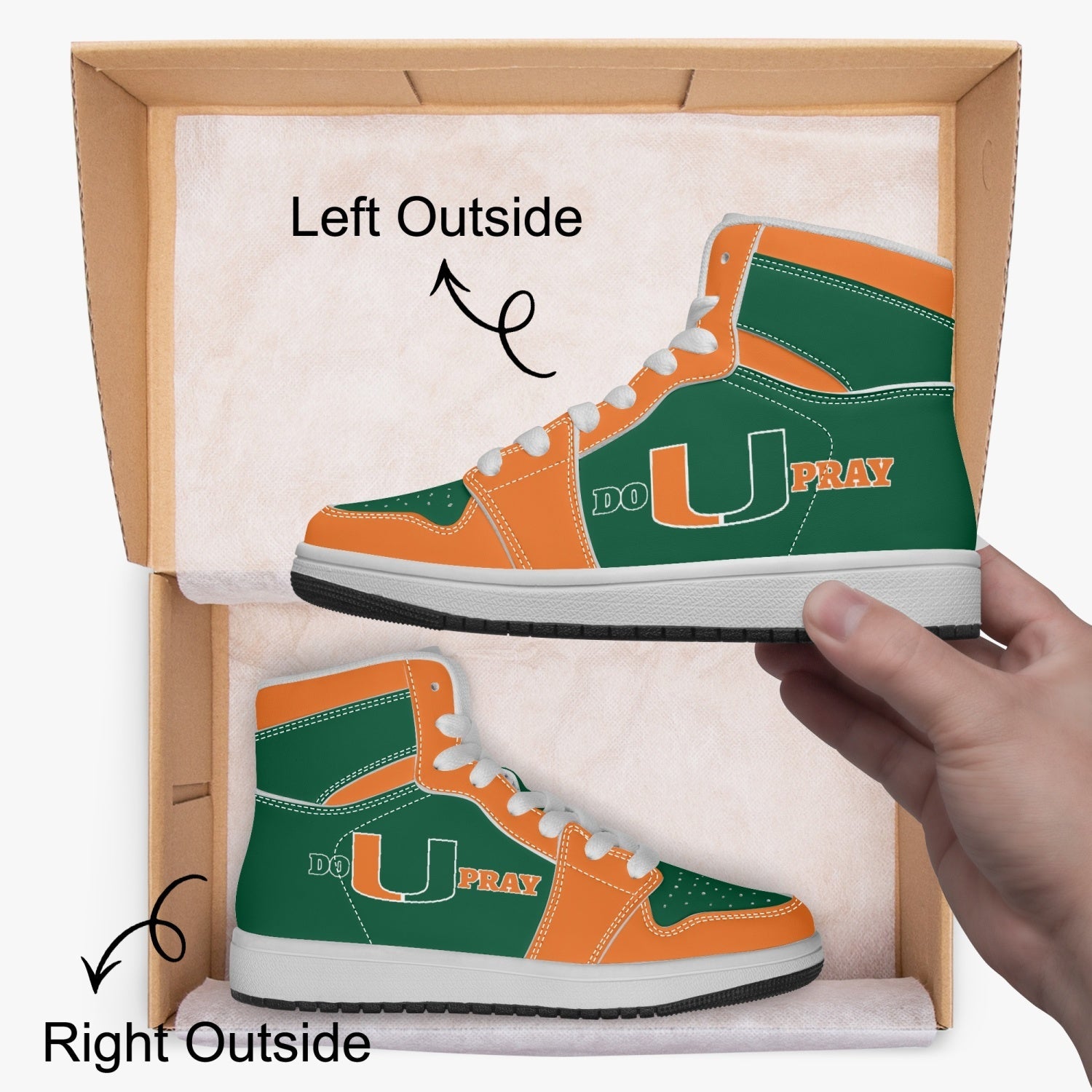 Air pray youth sneakers  UofM Do U Pray