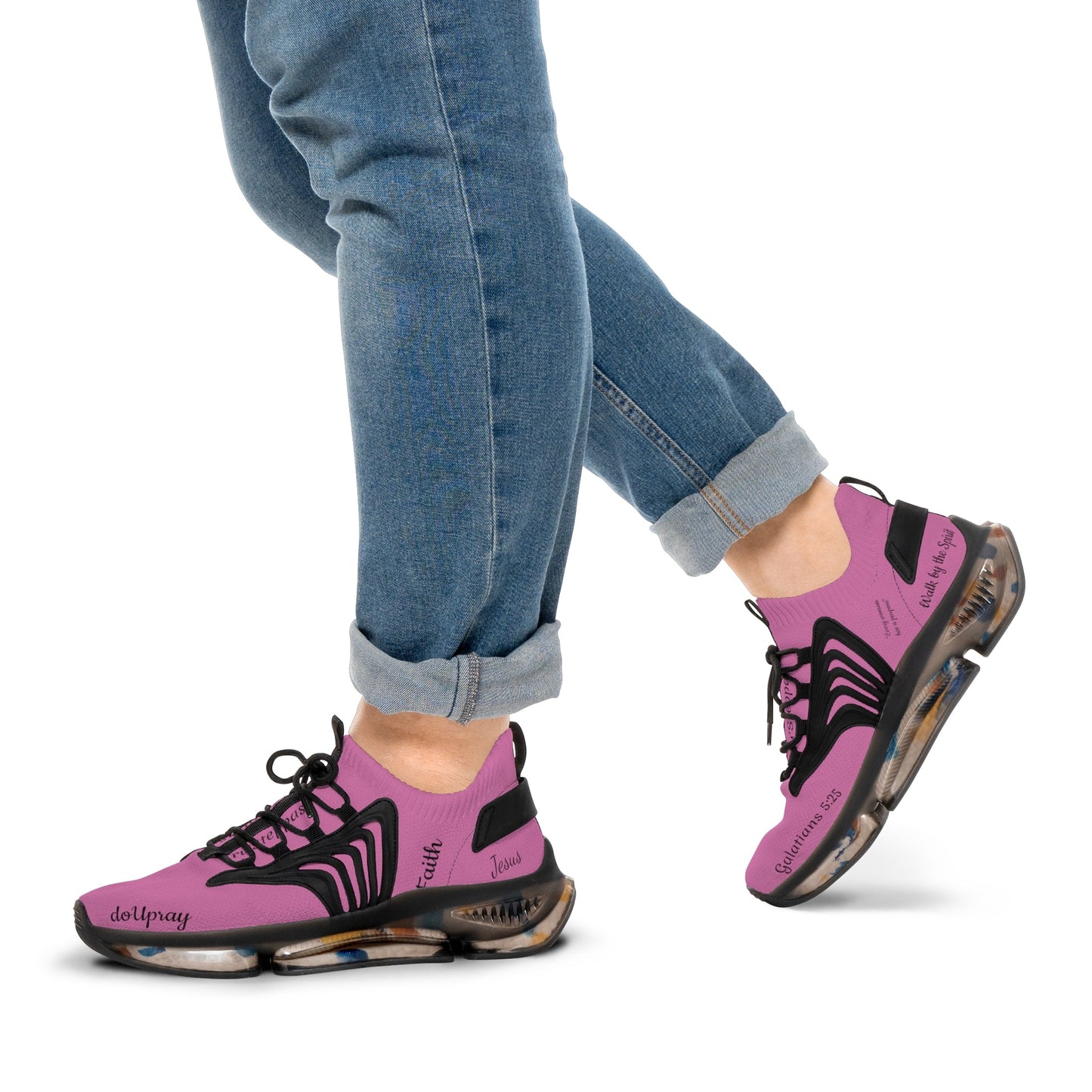 Tru'Steppas sneakers (pink) Printify