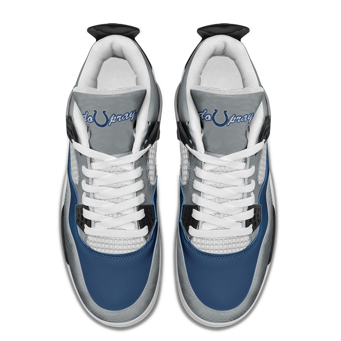 Unisex Non Slip Lace Up Breathable Fashion Sneakers Printy6