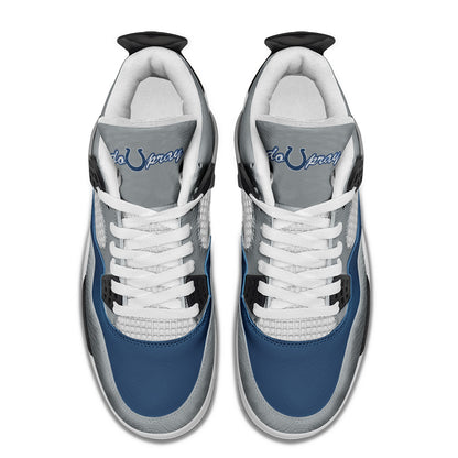 Unisex Non Slip Lace Up Breathable Fashion Sneakers Printy6