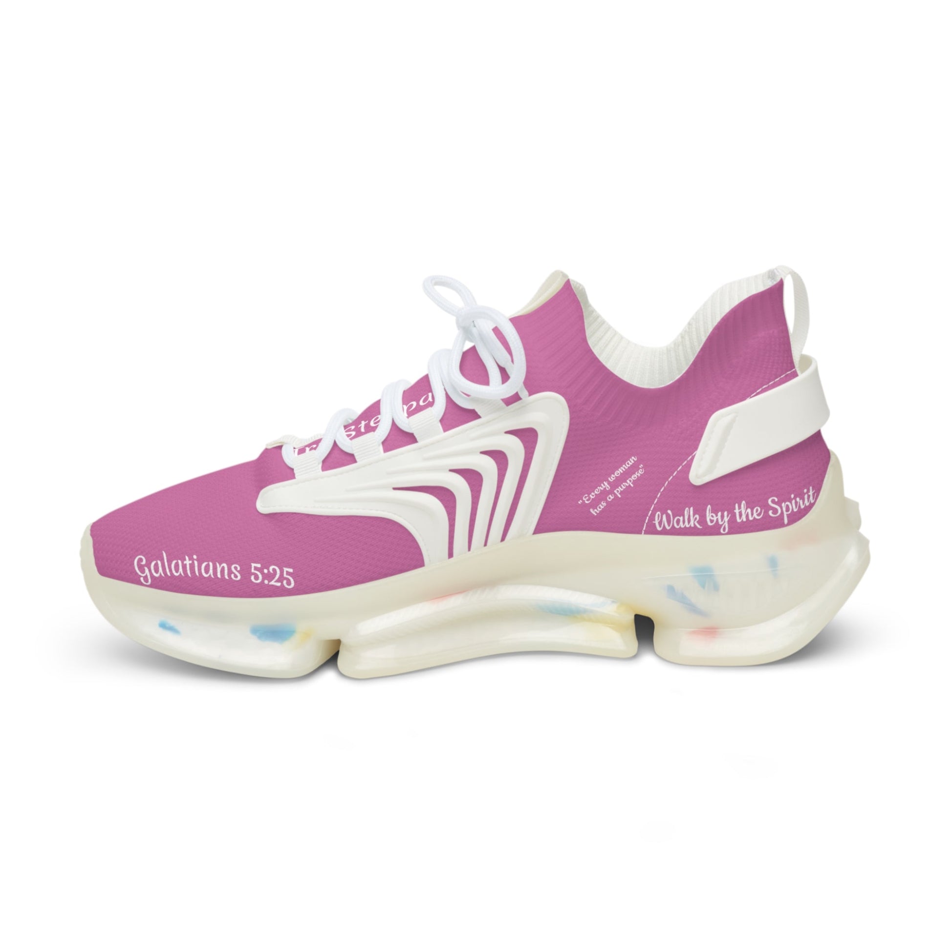 Tru'Steppas sneakers (pink) Printify