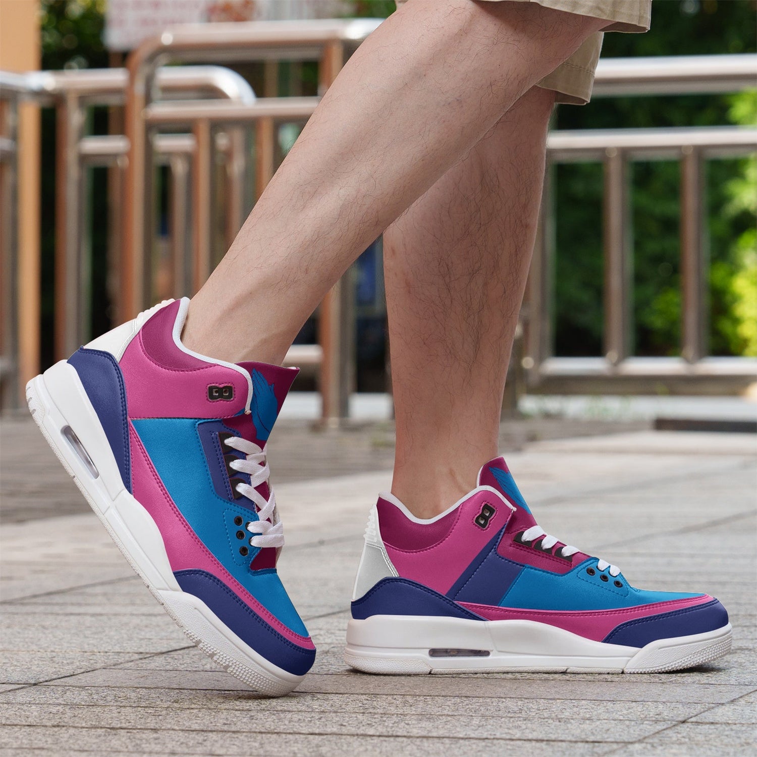 Unisex Non Slip Sneakers Lace Up Fashion Shoes Printy6