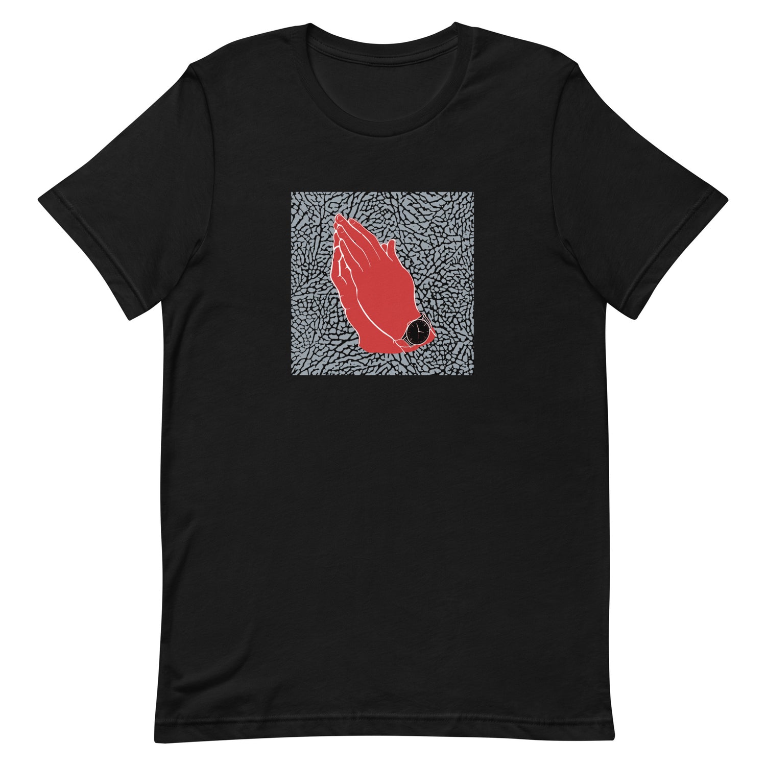Air Pray Unisex T-Shirt – Soft, breathable cotton tee with a bold "Air Pray" faith-inspired design, part of the Believe Church Collection.