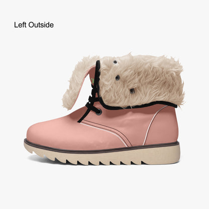 Cotton-pad fur lining boots warm Do U Pray winter footwear