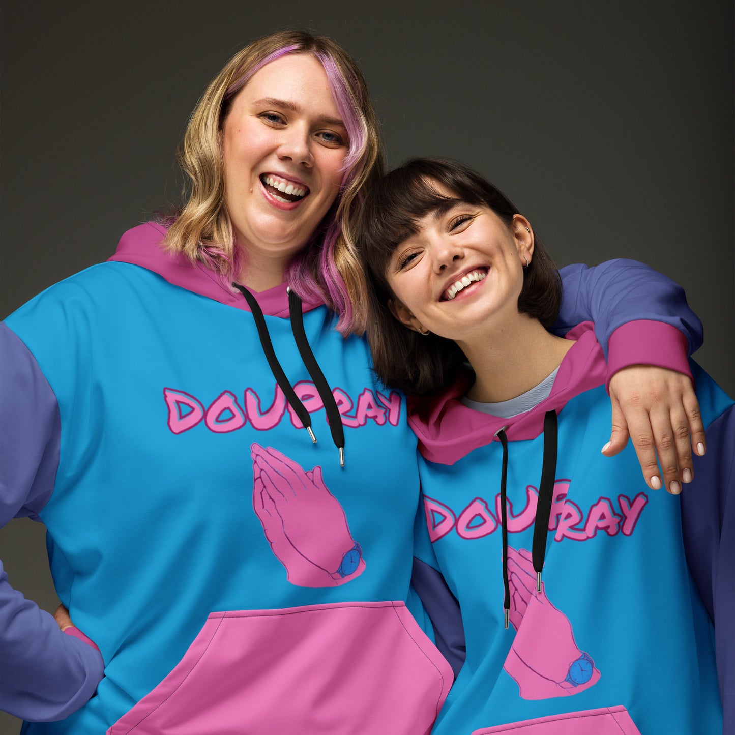 Do U Pray Unisex Hoodie  Faith-based fleece sweatshirt with bold Christian message, prayer-inspired design for believers in the USA