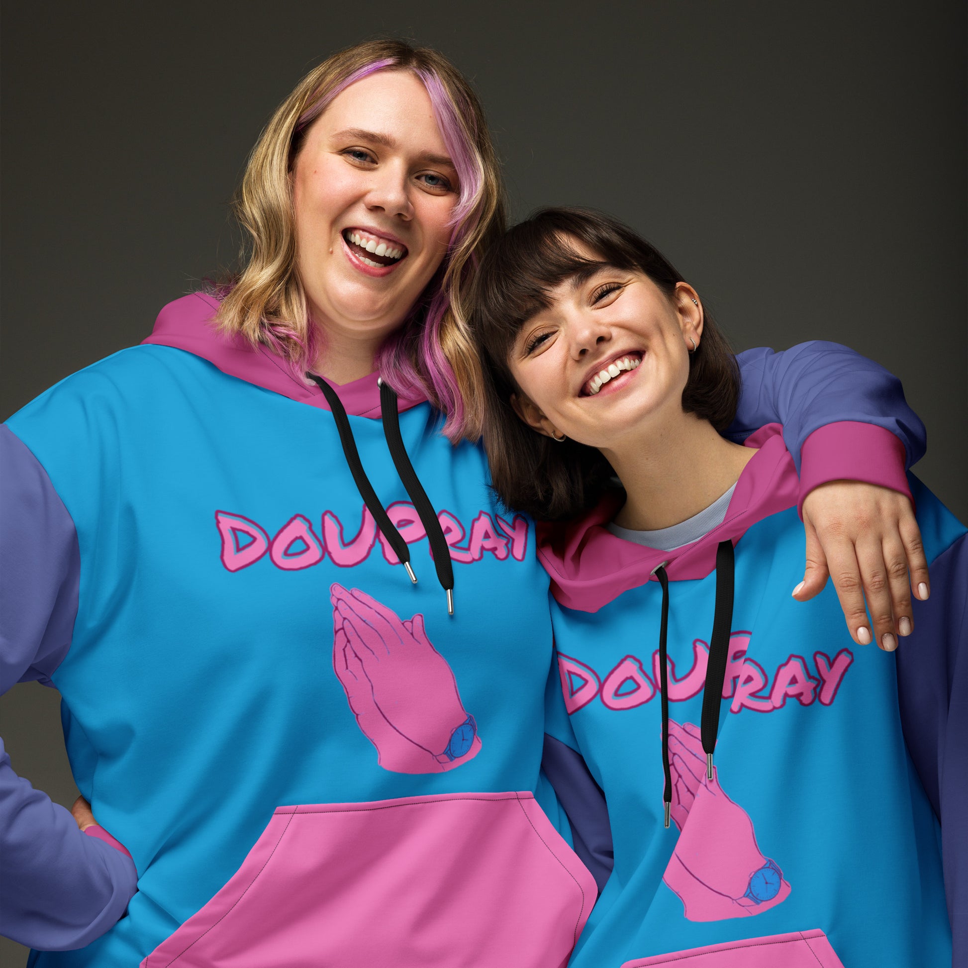 Do U Pray Unisex Hoodie  Faith-based fleece sweatshirt with bold Christian message, prayer-inspired design for believers in the USA