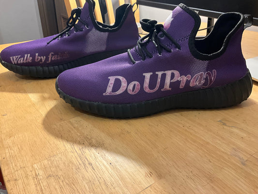 DoUPray Sneakers (purp) popcustoms
