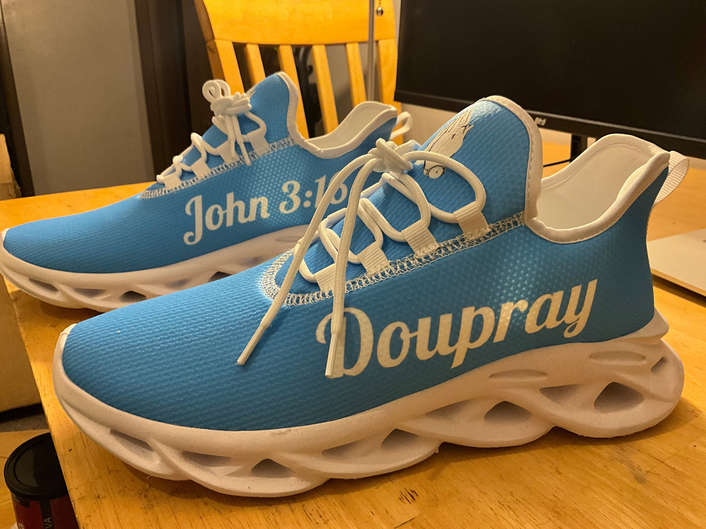 Faith Walkers Sneakers (powder blue) Printy6