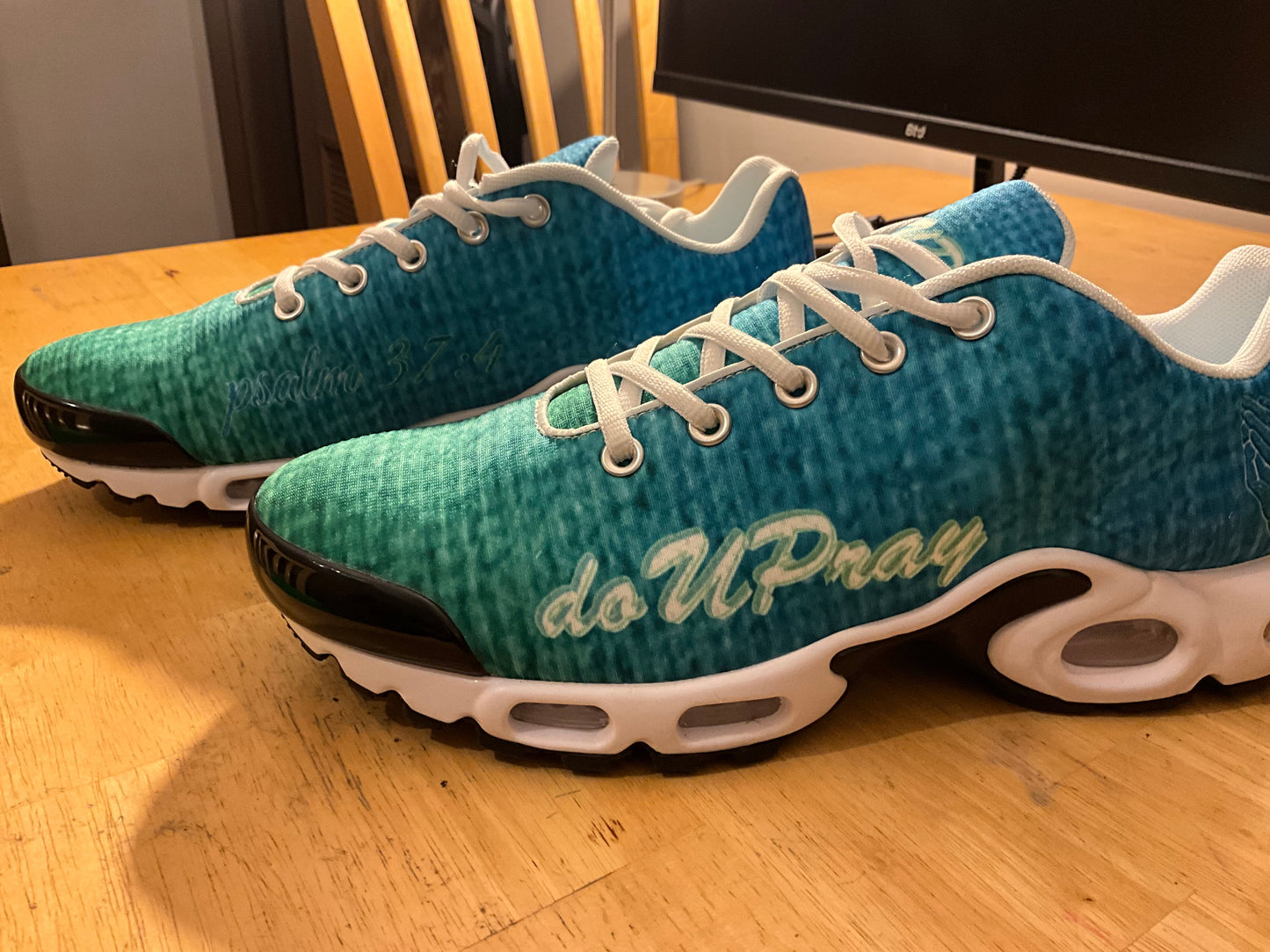 Prayer Max sneakers (denim) Printy6