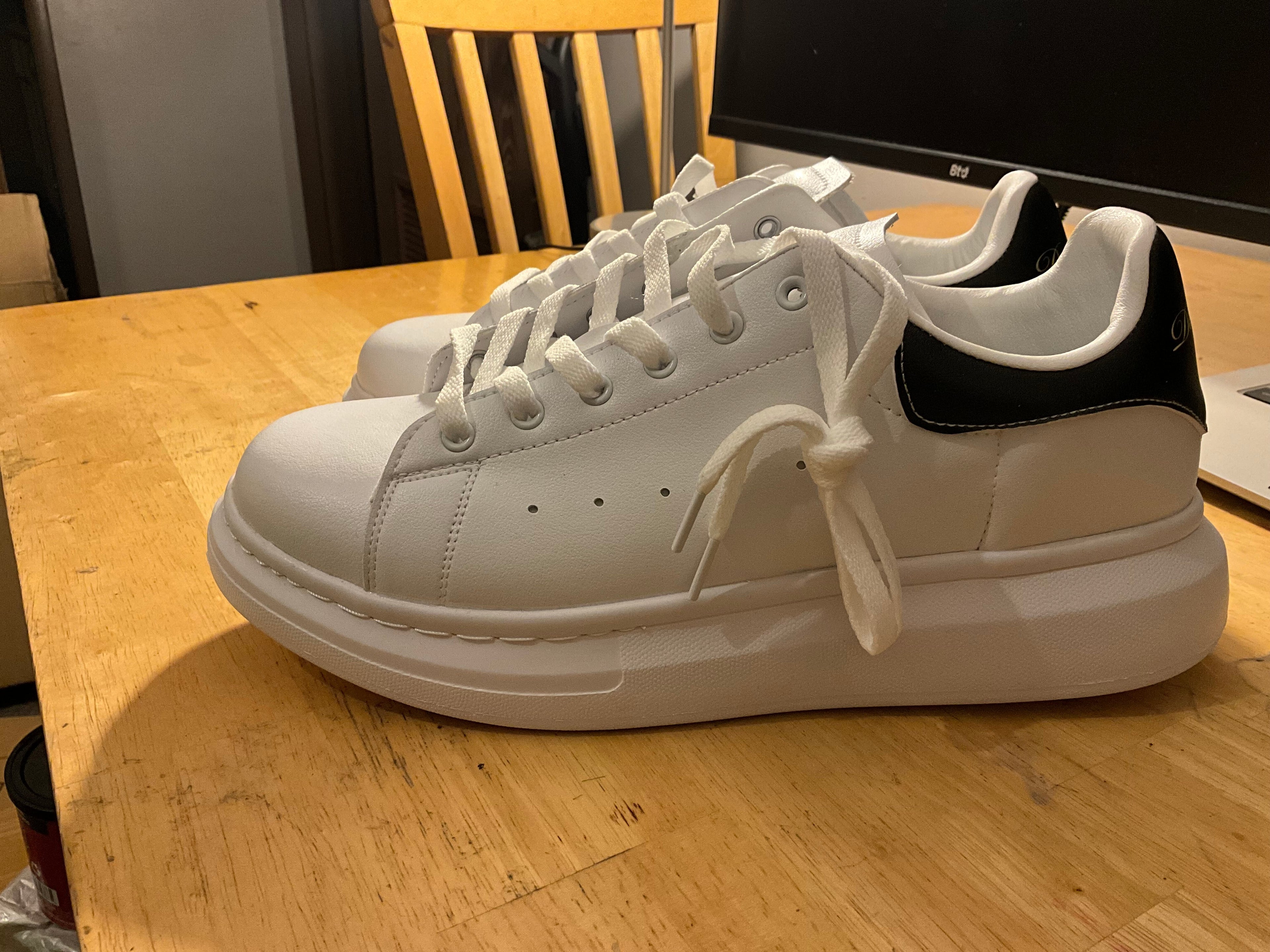 DoUPray Oversized Leather Sneakers Printy6