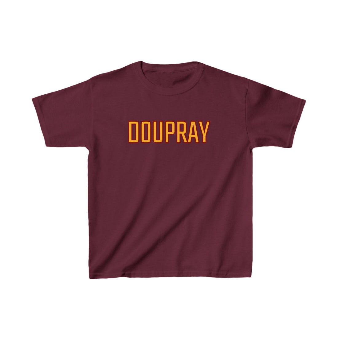 Kids Heavy Cotton™ Tee – Soft, durable cotton tee from the Do U Pray Collection, perfect for kids to express their faith with comfort and style.