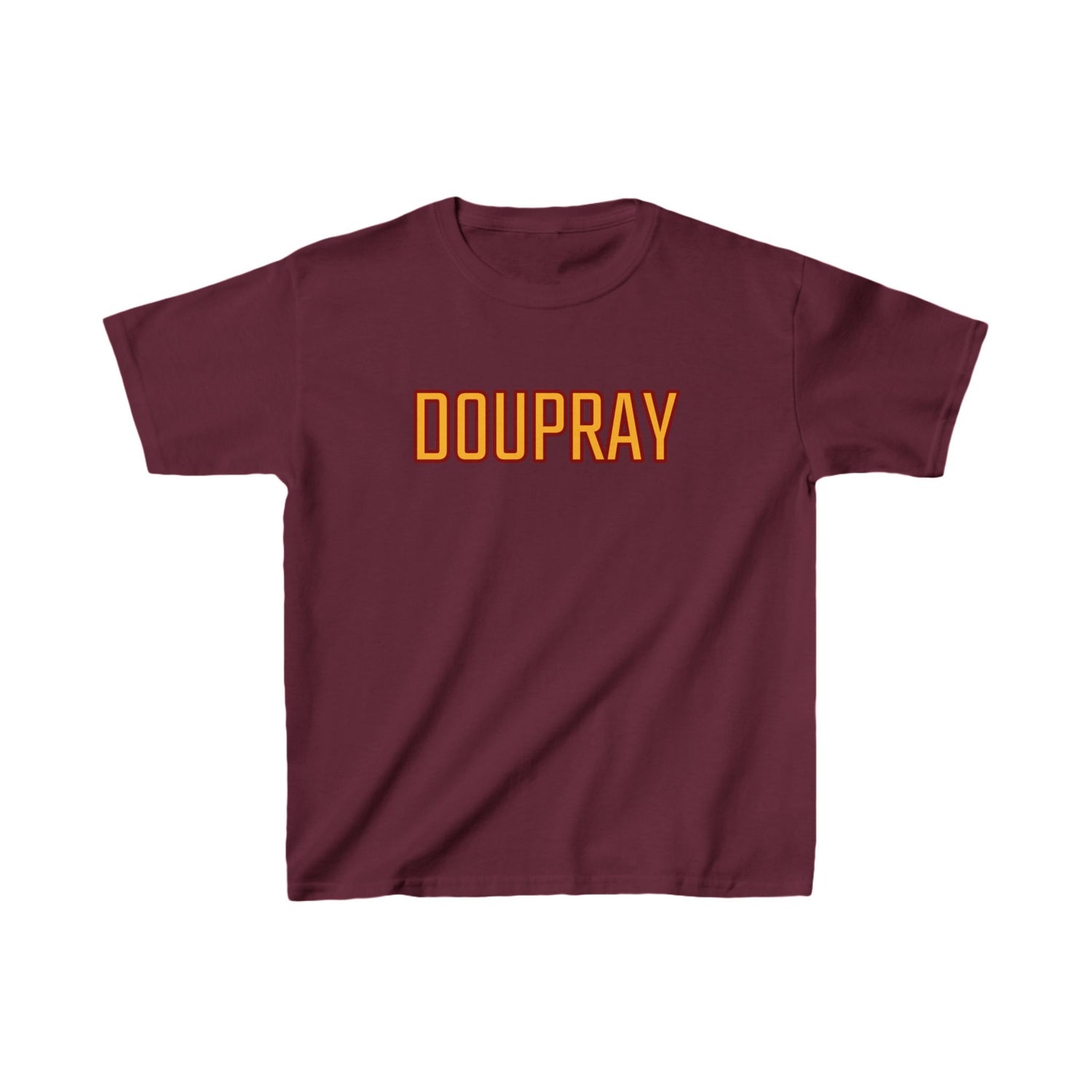 Kids Heavy Cotton™ Tee – Soft, durable cotton tee from the Do U Pray Collection, perfect for kids to express their faith with comfort and style.