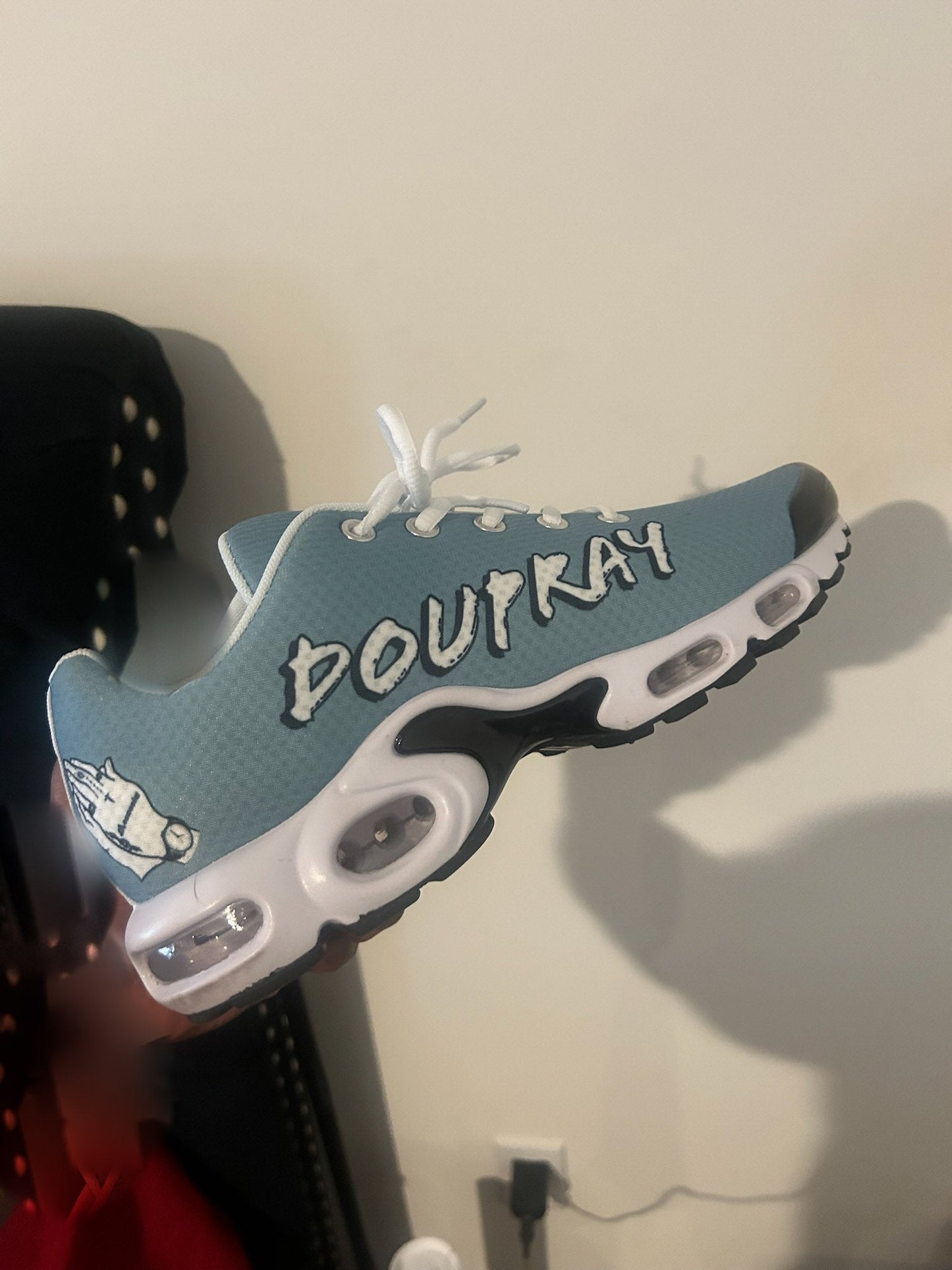 Prayer Max Sneakers (steel grey) Printy6