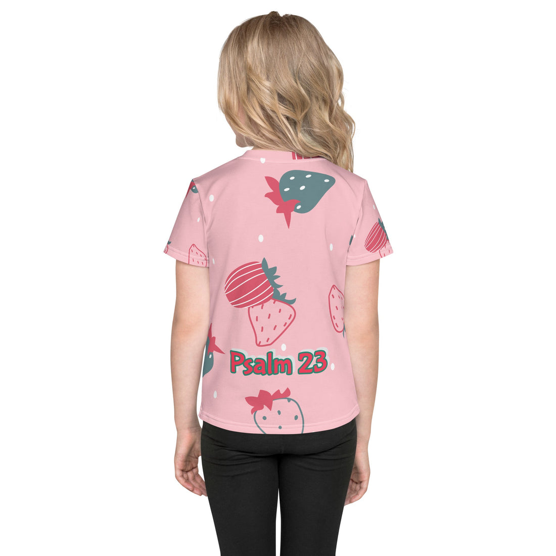 Kids crew neck t-shirt Do U Pray