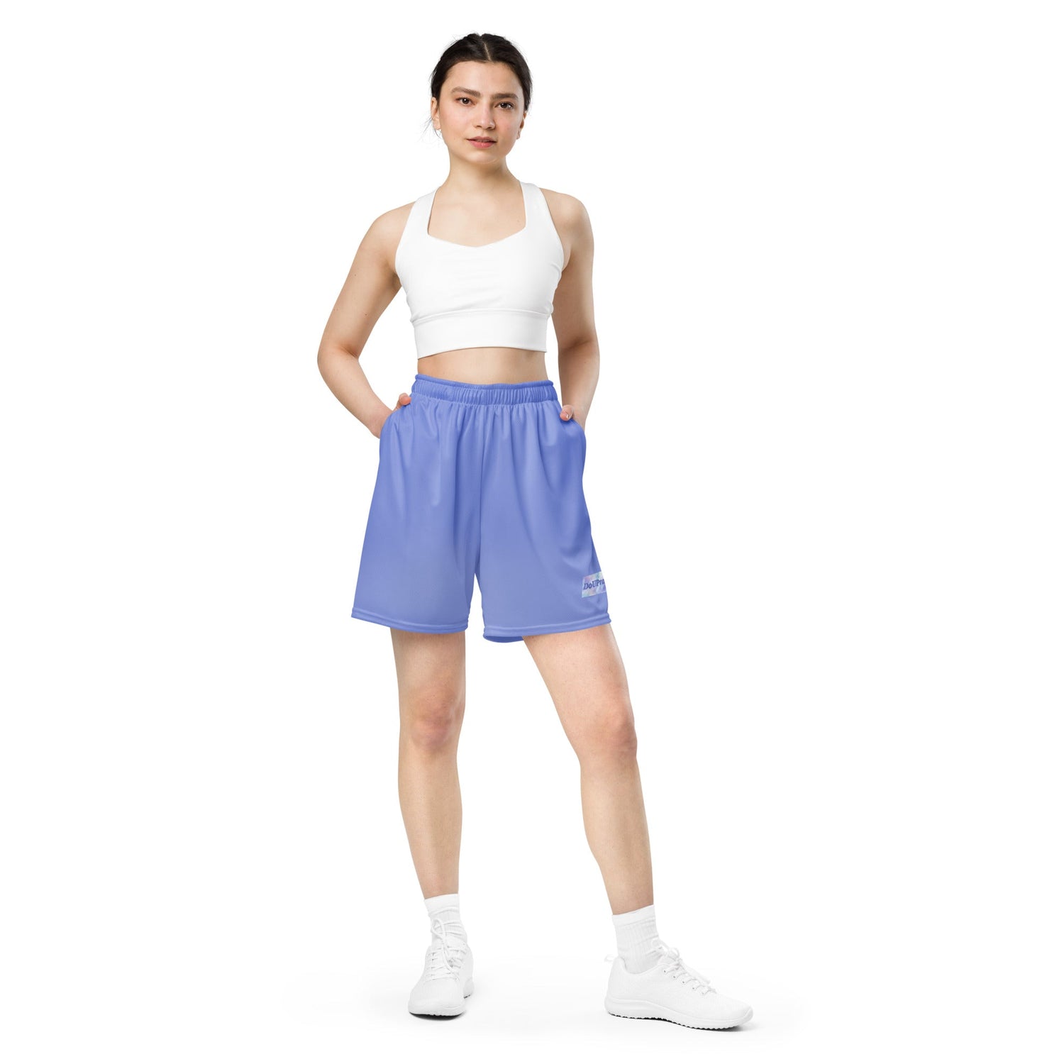 Velvet mesh shorts Do U Pray