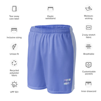 Velvet mesh shorts Do U Pray