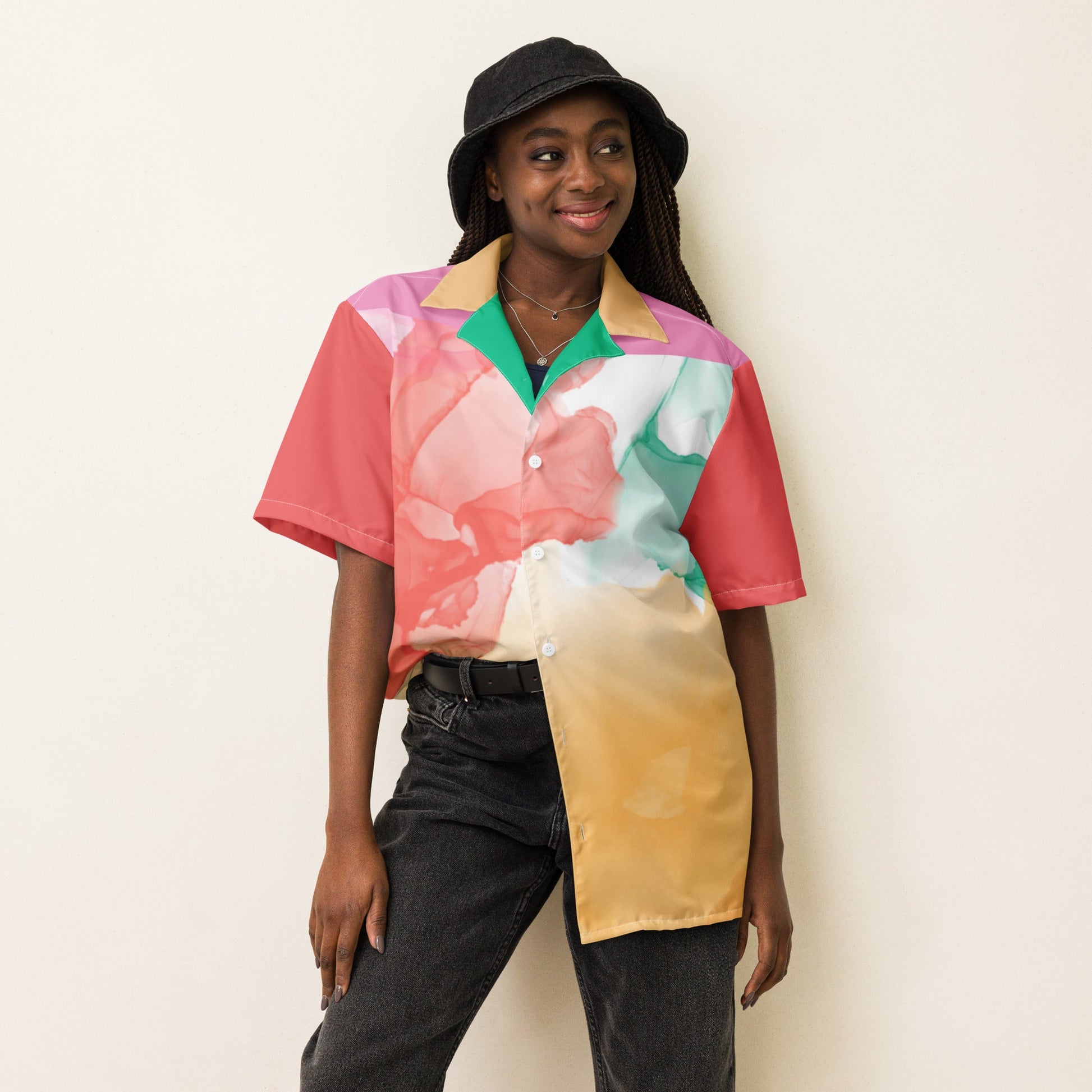 Garden button shirt Do U Pray