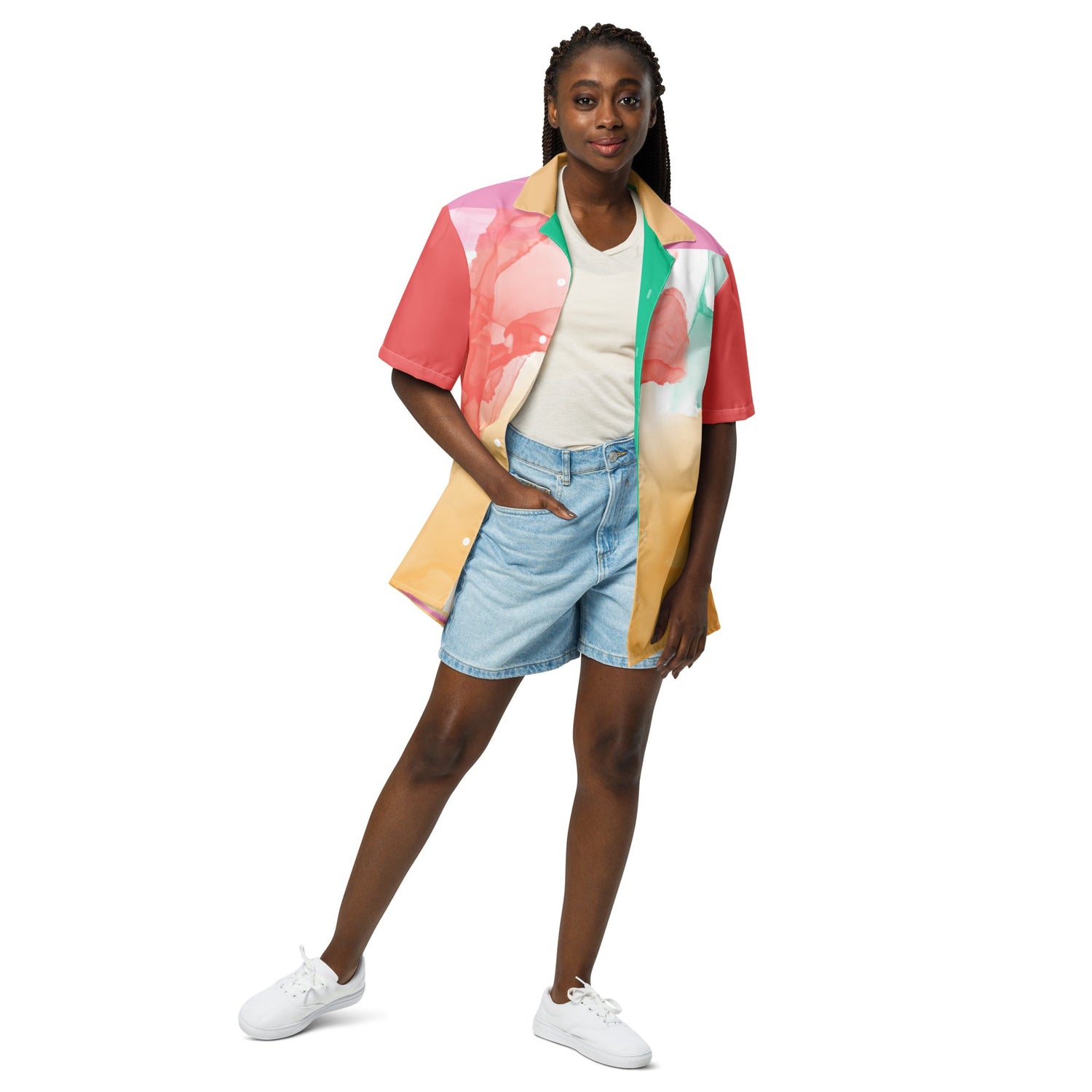 Garden button shirt Do U Pray