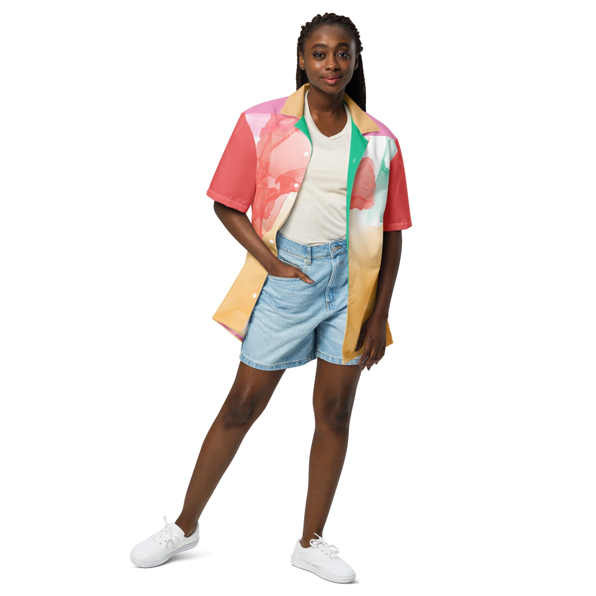 Garden button shirt Do U Pray