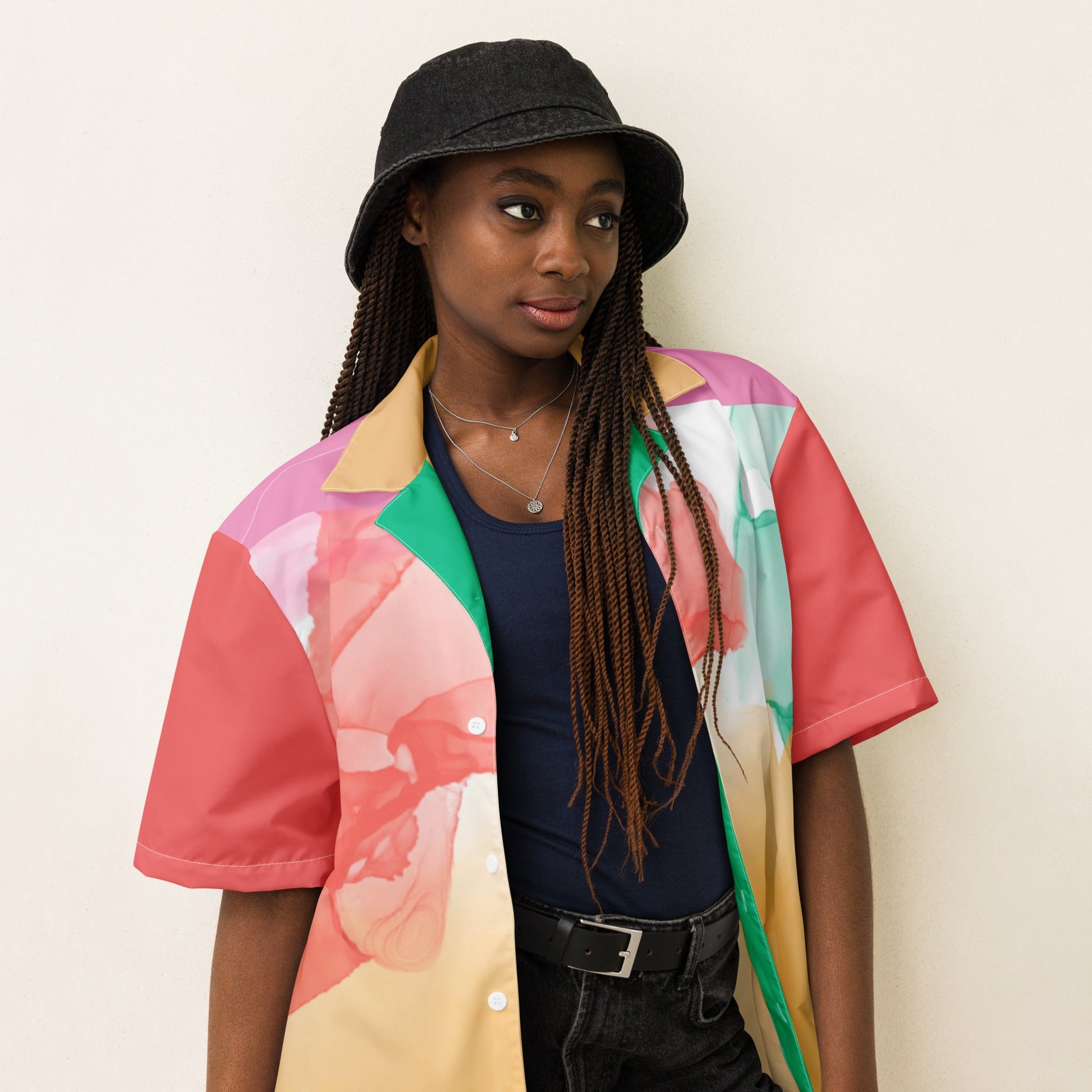 Garden button shirt Do U Pray