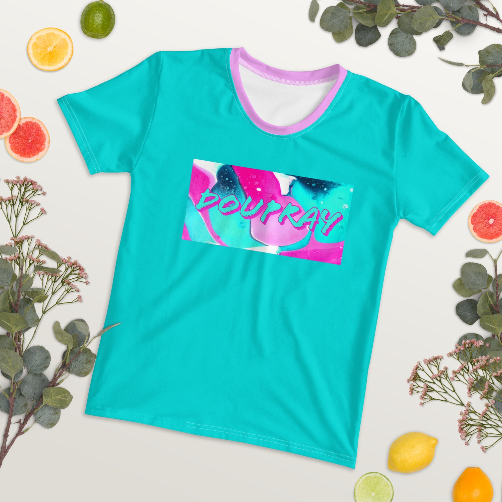 Fuchsia T-shirt Do U Pray