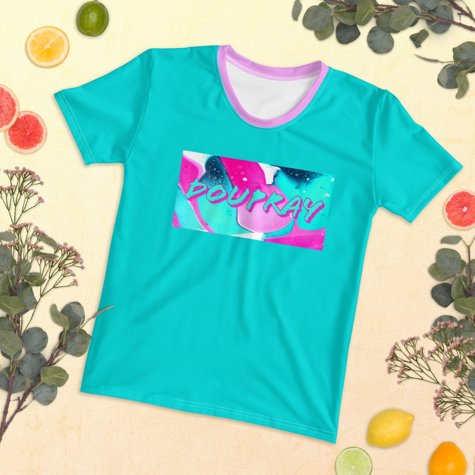 Fuchsia T-shirt Do U Pray