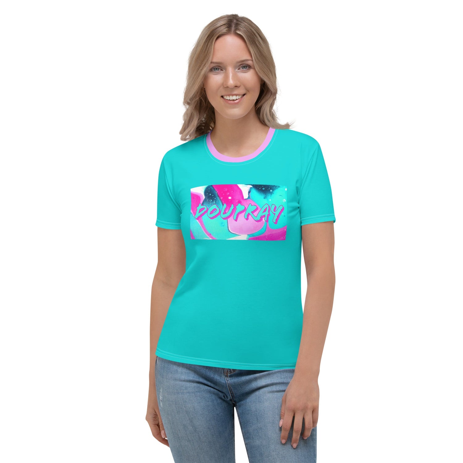 Fuchsia T-shirt Do U Pray