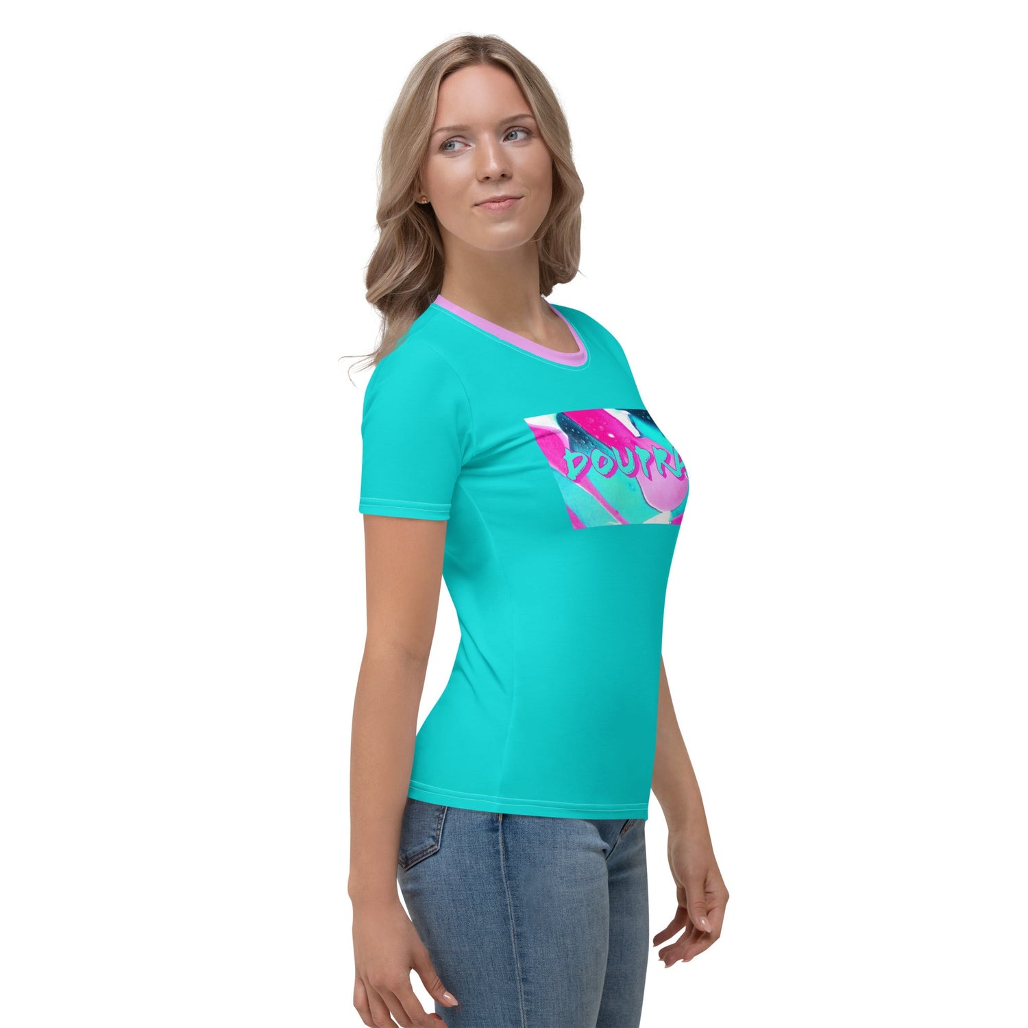 Fuchsia T-shirt Do U Pray
