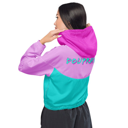 Fuchsia windbreaker Do U Pray