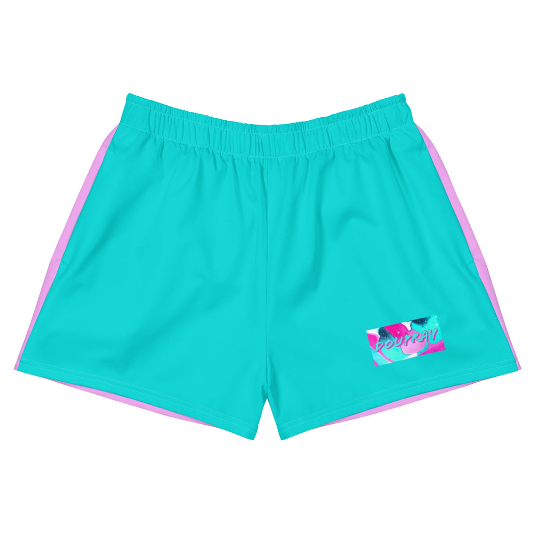 Fuchsia Athletic Shorts Do U Pray