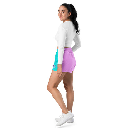 Fuchsia Athletic Shorts Do U Pray