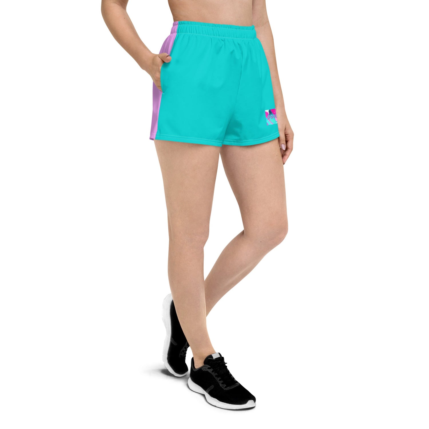 Fuchsia Athletic Shorts Do U Pray